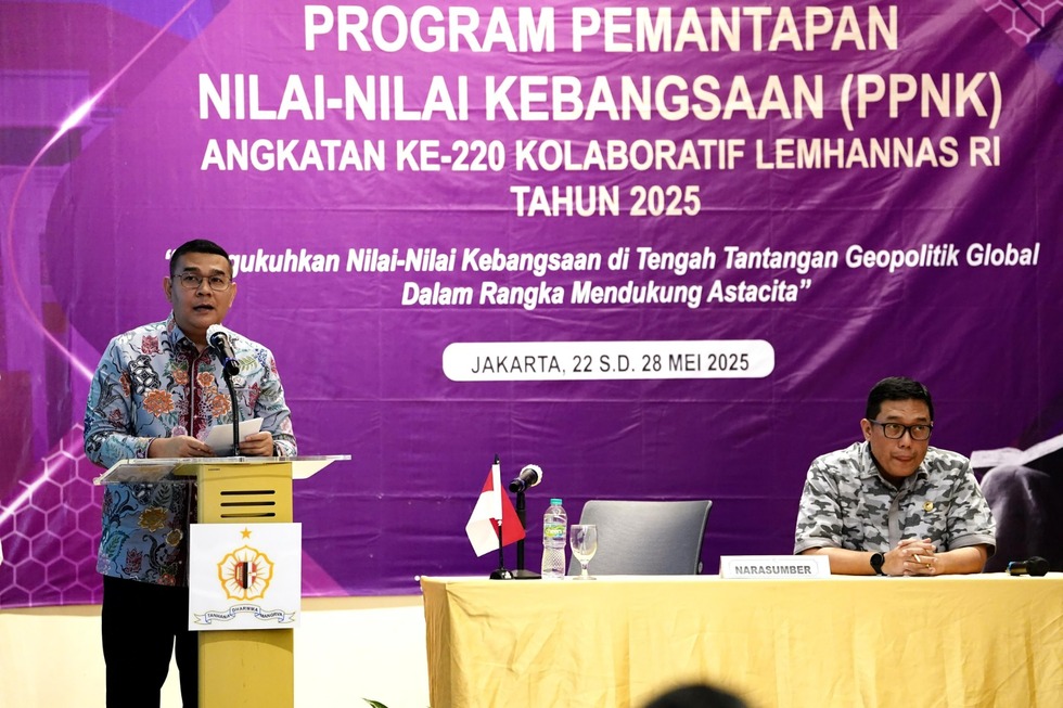 Wamen Ossy Jadi Pembicara di LEMHANNAS RI: Tanah dan Tata Ruang Pilar Ketahanan Nasional