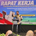 Tutup Rakernis Setjen 2025, Sekjen ATR/BPN: Tata Usaha Punya Peran Strategis Dukung Kelancaran Kerja Teknis dan Layanan Publik