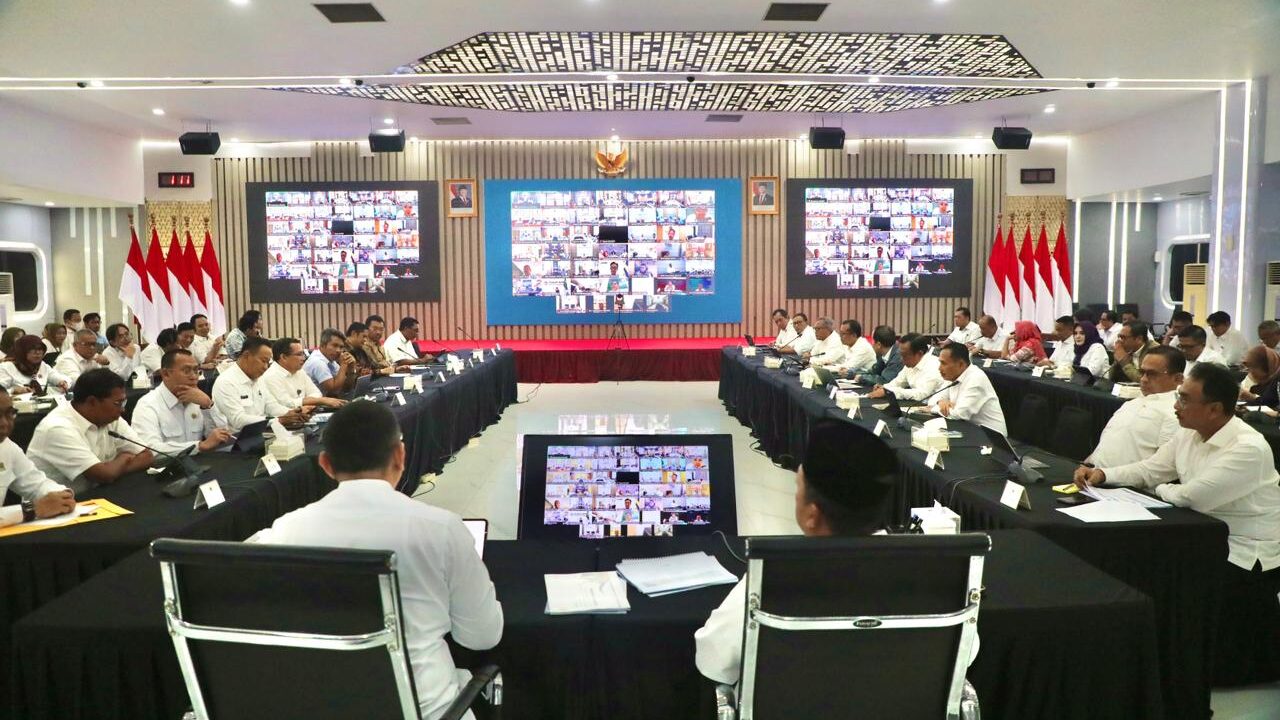 Gelar Rapim, Menteri ATR/Kepala BPN Minta Jajaran Matangkan Penyelarasan Data Jelang Penetapan LSD di 12 Provinsi