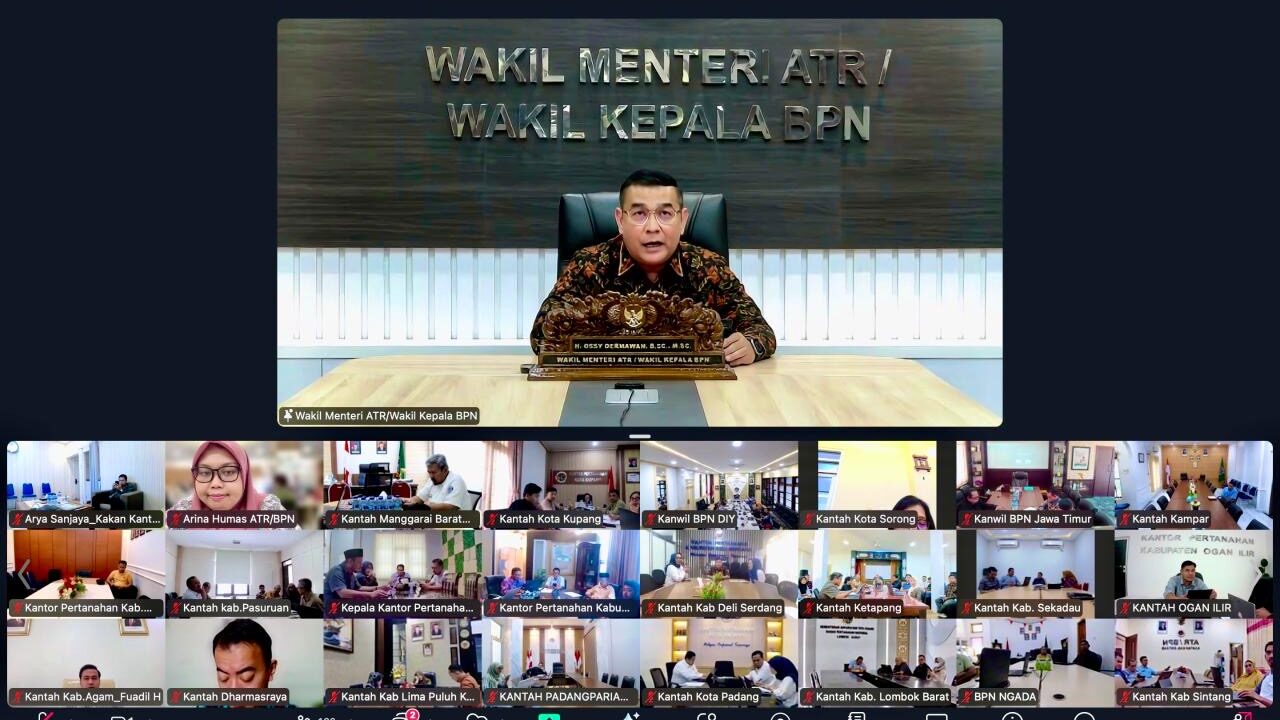 Penyelesaian Berkas Layanan Pertanahan, Wamen Ossy Tegaskan Target Progresif di Akhir Maret 2026