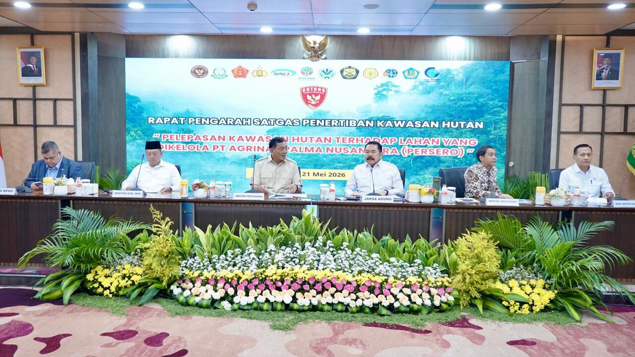 Jadi Bagian dari Satgas PKH, Kementerian ATR/BPN Kawal Kepastian Hukum dan Tata Kelola Kawasan Hutan