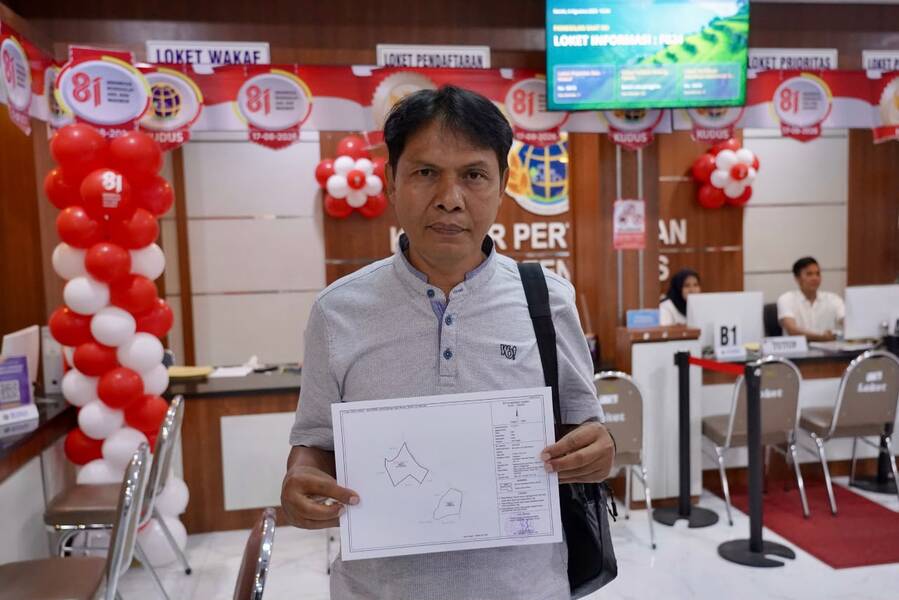 Pengukuran Terjadwal BPN Beri Kepastian, Warga Kudus Urus Sertipikat Tanah Tak Lagi Menunggu Lama
