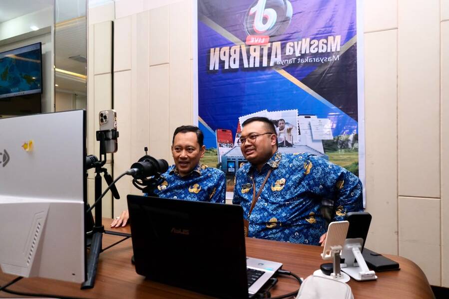 MasNya ATR/BPN Diluncurkan, Masyarakat Bisa Tanya Soal Layanan Pertanahan Lewat Live TikTok