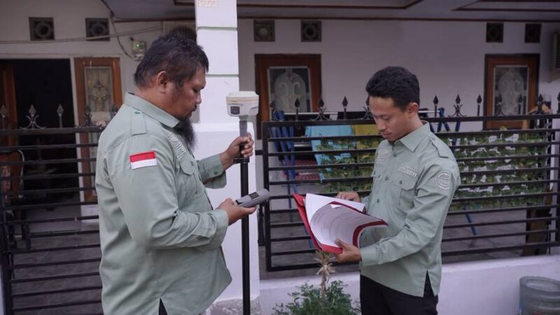 Hanya Menunggu 4 Hari, Layanan Pengukuran Pertanahan Lebih Terukur, Teratur, dan Pasti